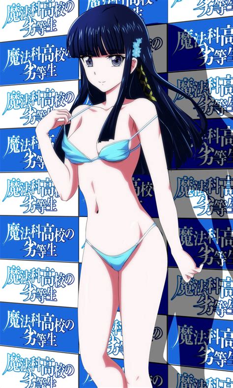 Shiba Miyuki Mahouka Koukou No Rettousei Absurdres Highres Tagme 1girl Bikini Blunt Bangs