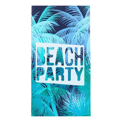 Mainstays Oversized Cotton Multi Color Beach Towel Beach Party