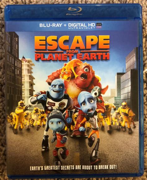 Escape From Planet Earth Blu Ray Disc 2013 Includes Digital Copy Ebay