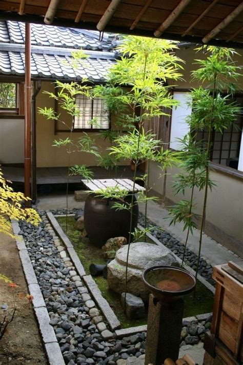 Japanese Inspired Homes 27 Calm Japanese Inspired Courtyard Ideas
