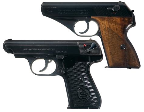 Collectors Lot Of Two Wwii Era German Semi Automatic Pistols