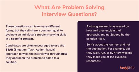 8 Problem Solving Interview Questions You Should Ask • Toggl Hire