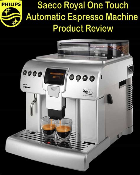 Super Automatic Espresso Machines Saeco Hd893047 Royal One Touch