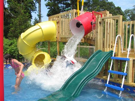 Backyard Water Parks Backyard Pool Landscaping Backyard Playground Dream Backyard Backyard