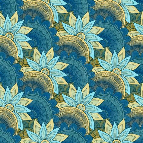 Seamless Floral Pattern Stock Illustrations 1030306 Seamless Floral