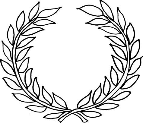 Greek Wreath Clipart Best