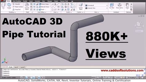 Cadalyst stores cookies on your computer and these cookies are used to collect information about how you interact with our website it's easy to get lost in the land of layouts, but two new tools in autocad 2009 can help us avoid that: AutoCAD 3D Pipe / 3D Piping Tutorial - YouTube
