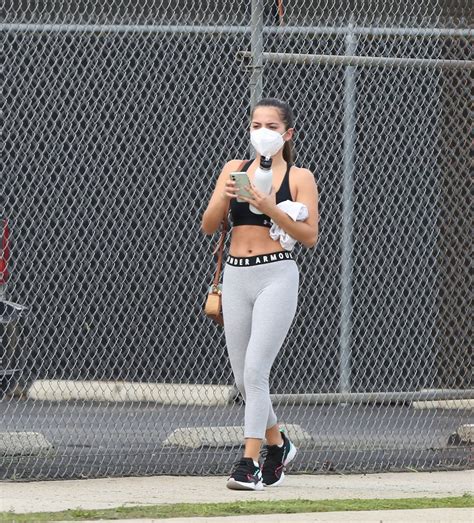 Isabela Merced Moner Leaving The Gym In Los Angeles Gotceleb