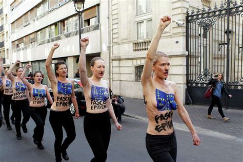 World News Photos Ukraine Tv Attack Femen Targets And More Houston
