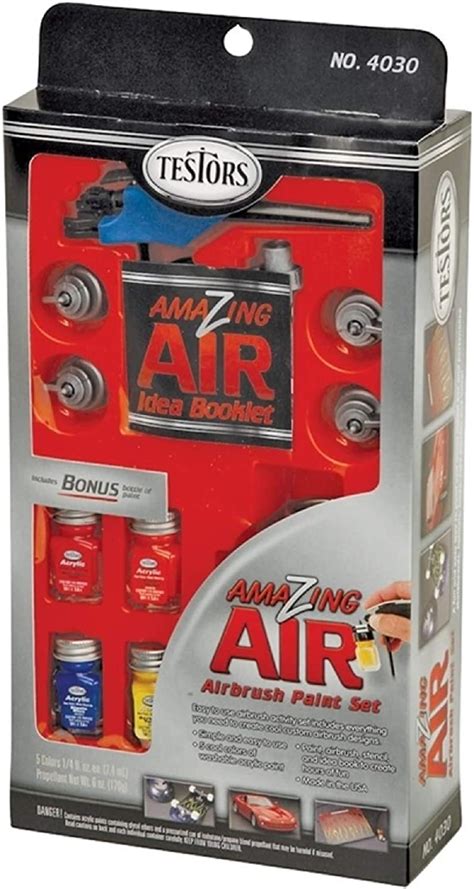 Testors Amazing Air Airbrush Paint Kit 13 Piece Set