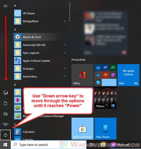 How To Restart Or Shutdown Windows 10 With Only Keyboard 3 Methods