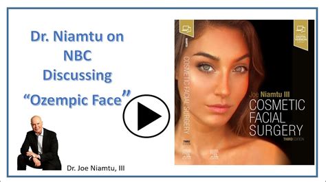 Dr Niamtu On Nbc Discussing Ozempic Face Youtube
