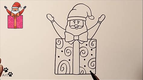How To Draw A Santa Claus Kako Nacrtati Deda Mraza Youtube