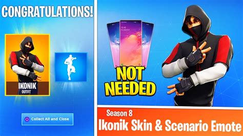 How To Get Ikonik Skin And Scenario Emote For Free In Fortnite Youtube