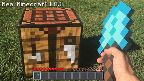 Back them up with references or personal experience. Real Life Minecraft - HOW TO MAKE A DIAMOND SHOVEL - YouTube