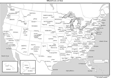 Printing labeled us state maps. Free Printable Labeled Map Of The United States | Free Printable