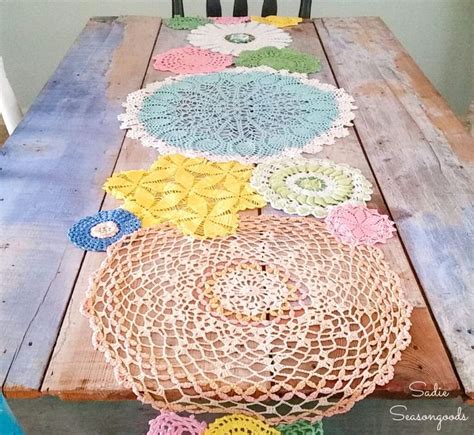 30 Doily Crafts With Vintage Doilies In 2021 Diy Spring Crafts