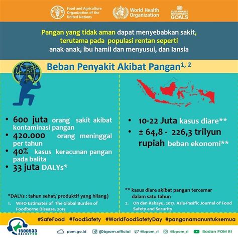 The theme for world food safety day 2020 is food safety. World Food Safety Day 2020 | Badan POM | Direktorat ...