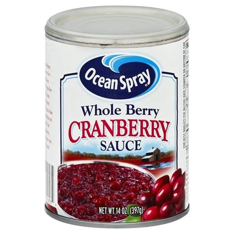Ocean Spray Sauce Whole Berry Cranberry Sauce 14 Oz From Aldi Instacart