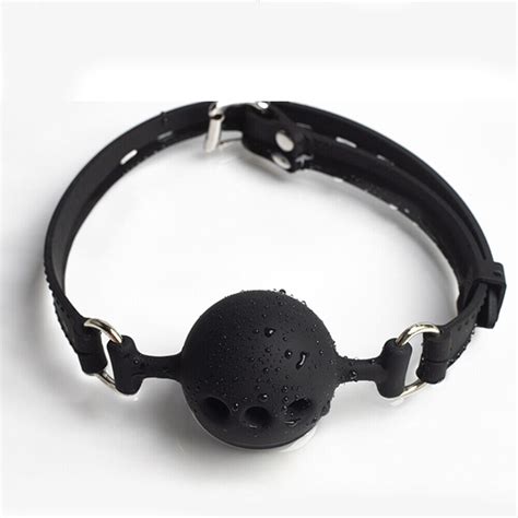Bondage Silicone Open Mouth Ball Gag Drooling Mouthwatering Fetish Sm Breathable Ebay