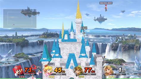 Smash Bros Custom Stage Wdw Castle By Jimenopolix On Deviantart