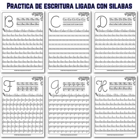 Abecedario En Letra Cursiva Para Niños Abecedario En Cursiva