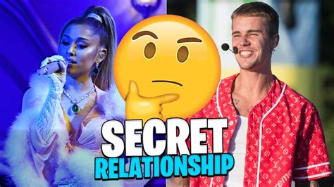 Ariana Grande And Justin Biebers “secret” Relationship Youtube