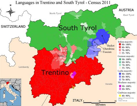 Ob italien bei der wm 2014 nach 2006 wieder den titel holen kann? Language diversity in Italian region of Trentino-Alto ...