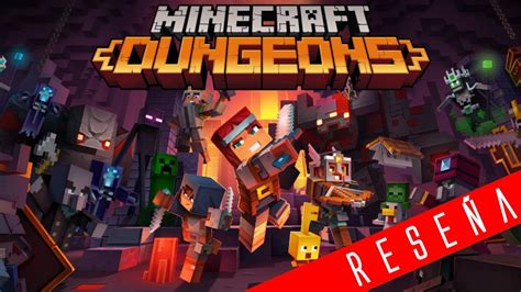 Minecraft Dungeons Reseña Youtube