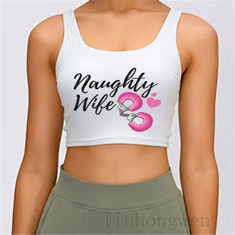 Swinging Fun Naughty Wife Sexy Hotwife Tank Top Tops Tee Breathable Plus Size 3xl Personalized