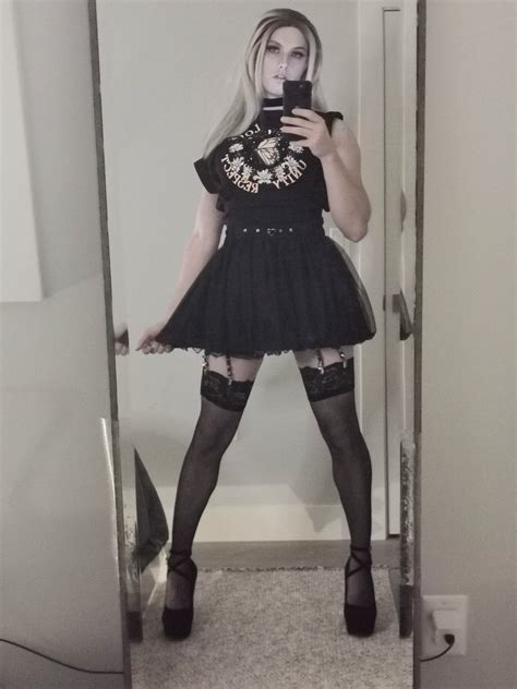 Squeezed Into A Size Two Skirt And Will Admit My New School Girl