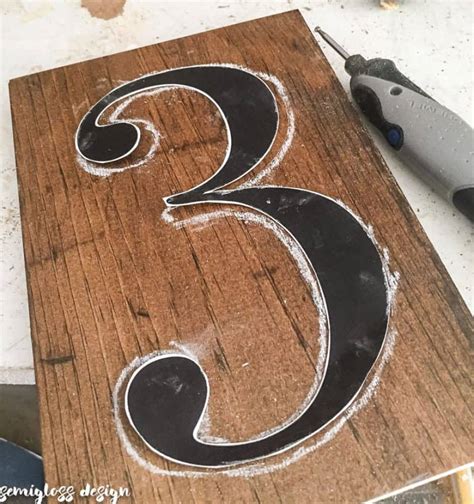 The Easiest Way To Make Your Own Hand Carved Signs