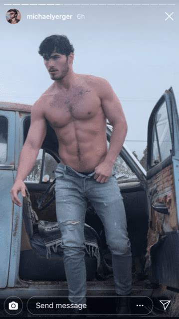 Survivor Alum Michael Yerger Delivers Insanely Thirst Quenching Photo