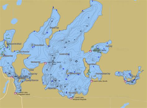 Mn Dnr Lake Maps Virgin Islands Map