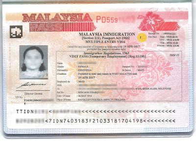 This pass makes the bearer eligible to work for malaysian company under one of the three employee categories; Segala Berkaitan Dengan Pembantu Rumah @ Maid: January 2017