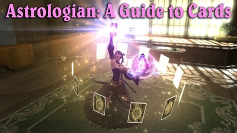 White mage, scholar, astrologian, black mage, summoner. FFXIV: Stormblood - Astrologian: A Guide to Cards - YouTube