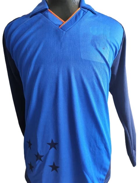 Blue Polyester Sports T Shirt Rs 450 Piece Shreenath Nx Id 23606210497