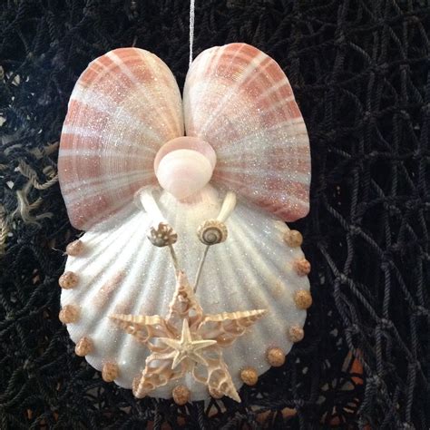 special star angel seashell crafts christmas ornaments seashell projects
