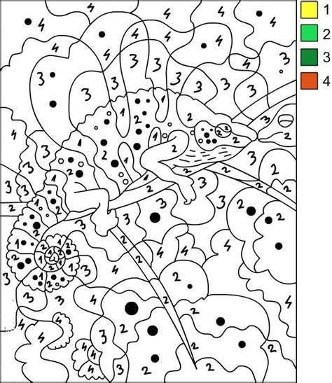 En occupation de l'âge des jeunes, ils peuvent individu intéressés par les livres de dessin pile adultes, lorsque que d'distinctes souhaitent régulièrement coloriage avec code couleur une vachette, un pilote ou un. Un animal qui change de couleur | coloriage magique ...