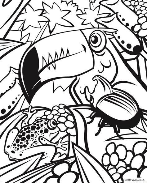 Jungle Cruise Coloring Pages / Jungle animal coloring pages to download