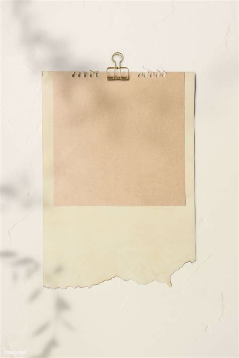 Vintage aesthetics aesthetic desktop wallpaper vintage desktop wallpapers background vintage. Blank torn pink paper templates set with a paperclip ...