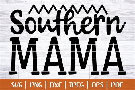 Southern Mama Svg Southern Svg Cowgirl Cut File 573232 Cut Files