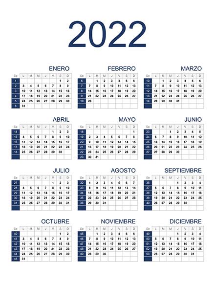 Calendario Con Numero De Semanas Para Imprimir Calendario Hot Sex Picture
