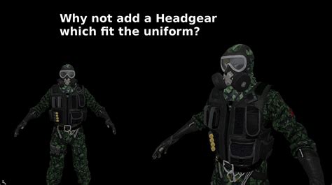Headgear For Uniforms Rrainbow6