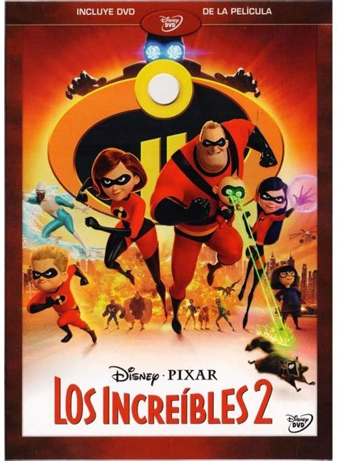 Los Increibles 2 Dos Disney Pixar Pelicula Dvd Discosmoralescdmx