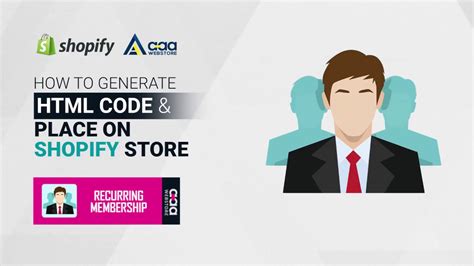 The app helps you restrict content so that customers get access based on their membership plan. How to generate HTML Code & Place on Shopify store ...