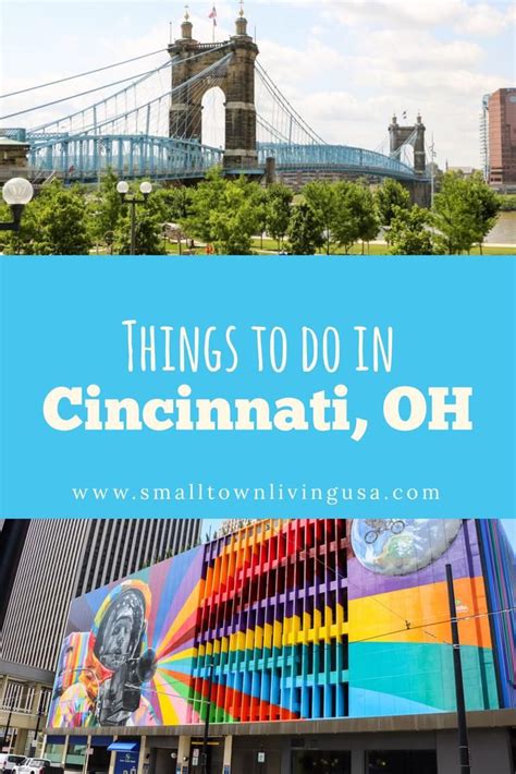 Cincinnati Activities Ohio Travel Ohio Travel Destinations Over The