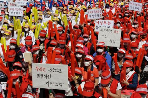 South Korean Sex Workers Protest Stricter Laws