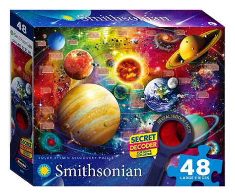 Smithsonian Solar System 48 Pieces Roseart Puzzle Warehouse