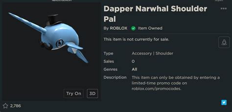 Narwhal Head Roblox